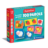 Clementoni - Sapientino - Montessori-Mijn-Eerste-100-Woorden - Educatief-Speelgoed